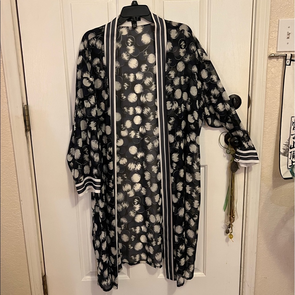 Alfani Plus Size 3/4 Length Duster